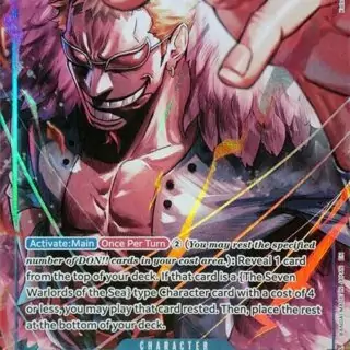 Donquixote Doflamingo (Seven Warlords of the Sea Binder Set) - OP07-048 - Uncommon
