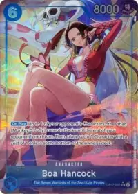 Boa Hancock (Seven Warlords of the Sea Binder Set) (Alternate Art) - OP07-051 - Super Rare