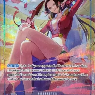 Boa Hancock (Seven Warlords of the Sea Binder Set) (Alternate Art) - OP07-051 - Super Rare