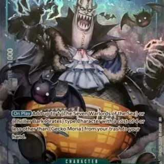 Gecko Moria (Seven Warlords of the Sea Binder Set) - ST03-004 - Common