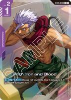 With Iron and Blood  - ST05-013 - Common+