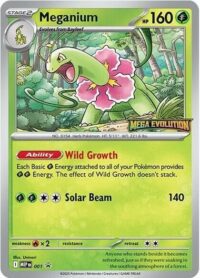 Meganium - MEP001  - Promo Pre Release - Inglés