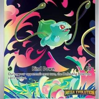Bulbasaur - 133/132 - Illustration Rare (Mega Evolution Stamped) - Inglés