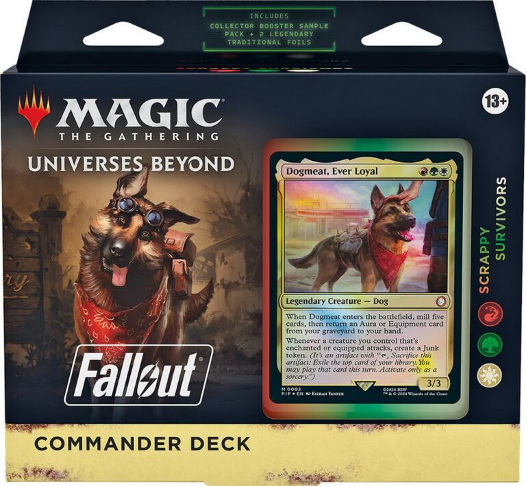 MTG: Fallout Commander Deck - Scrappy Survivors - Inglés