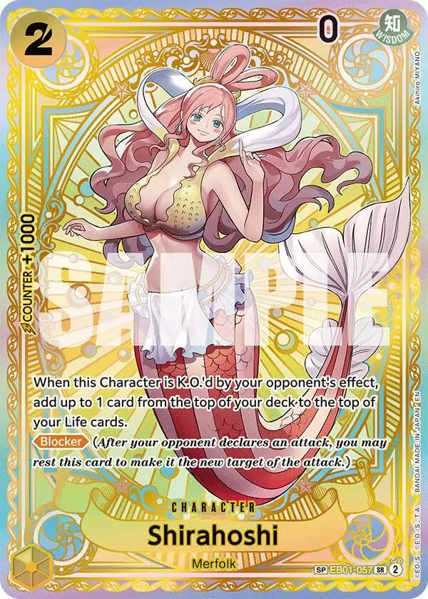 Shirahoshi (SP) - EB01-057 - Super Rare