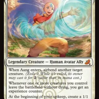 Aang, Airbending Master (Foil) - Mythic - #74 - Inglés