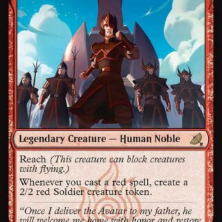 Zuko, Avatar Hunter (Foil) - Rare - #246 - Inglés