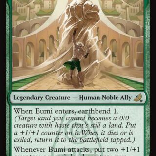 Bumi, Eclectic Earthbender (Foil) - Rare - #248 - Inglés