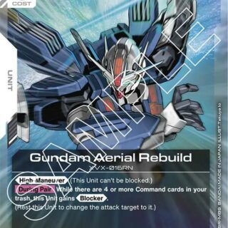 Gundam Aerial Rebuild - GD02-074 - Rare