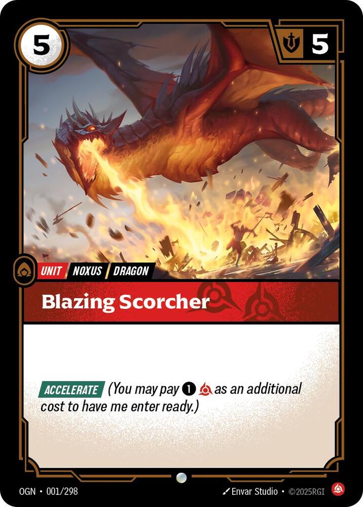 Blazing Scorcher - Common - #001/298