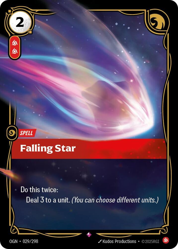Falling Star - Rare - #029/298