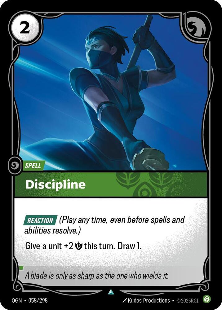 Discipline - Uncommon - #058/298