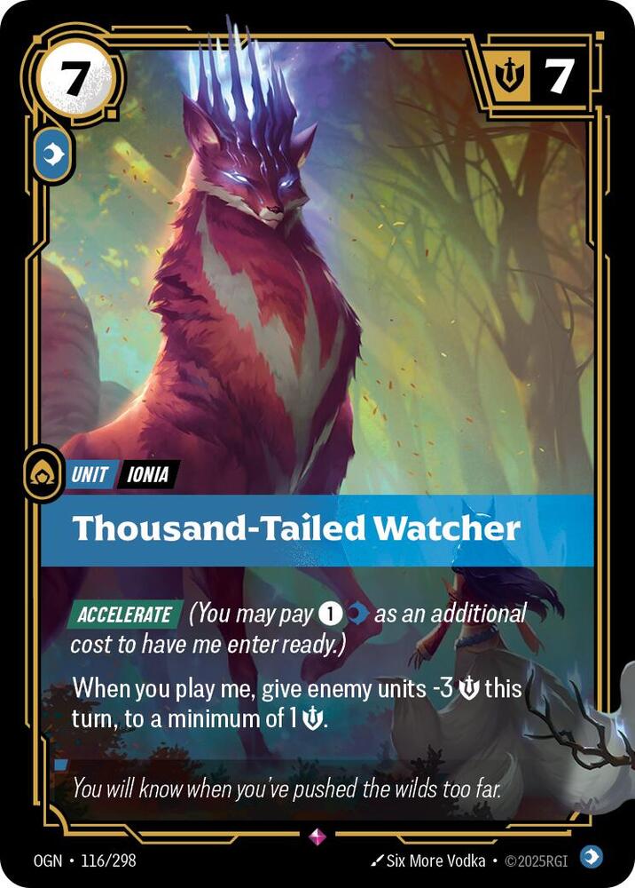 Thousand-Tailed Watcher - Rare - #116/298
