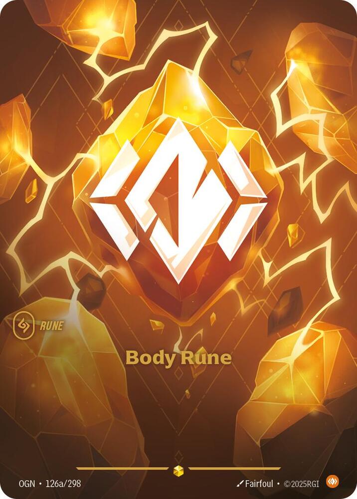 Body Rune (Alternate Art) - Showcase - #126a/298