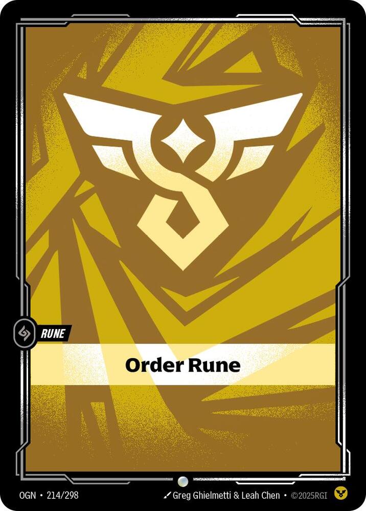 Order Rune - Common - #214/298