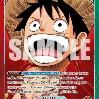 Monkey.D.Luffy (Alternate Art) - Leader - OP13-001