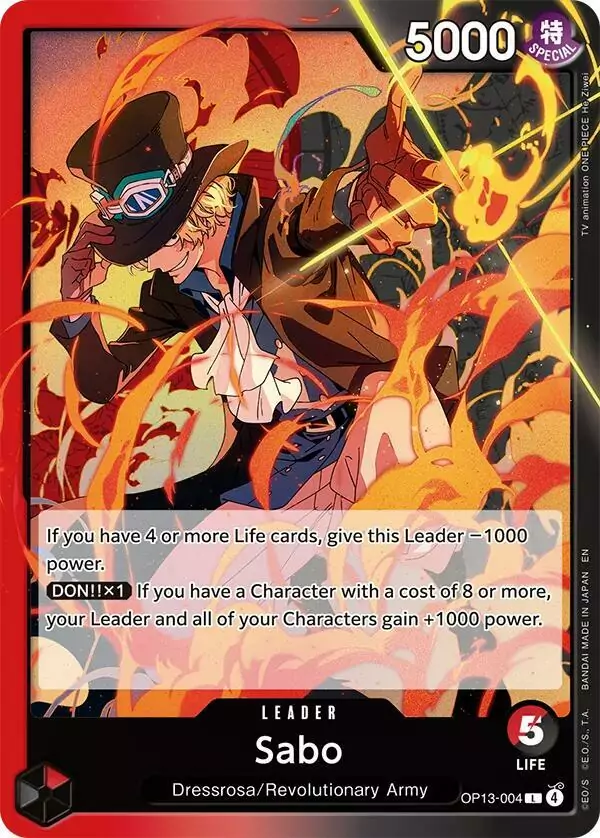 Sabo - Leader - OP13-004