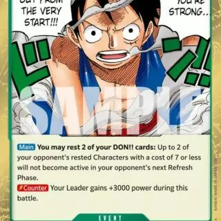 I Know You're Strong... So I'll Go All Out from the Very Start!!! - Rare - OP13-040