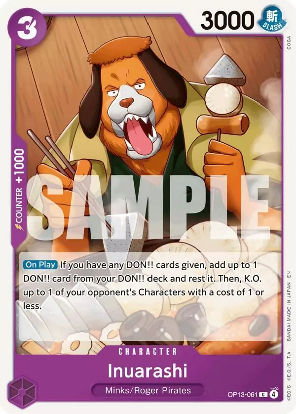 Inuarashi - Common - OP13-061