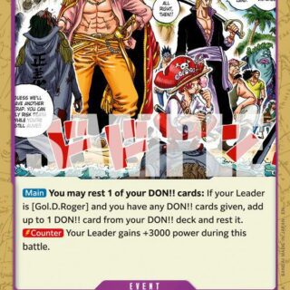 Guess We'll Have Another Scrap. You Can Only Risk Death While You're Still Alive!! - Uncommon - OP13-075