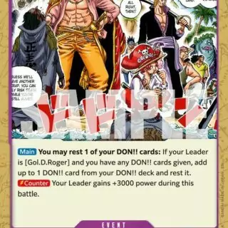 Guess We'll Have Another Scrap. You Can Only Risk Death While You're Still Alive!! - Uncommon - OP13-075