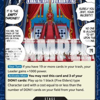 The Empty Throne - Common - OP13-099