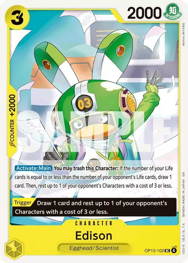 Edison - Uncommon - OP13-102