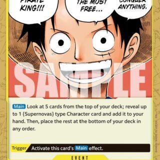 The One Who Is the Most Free Is the Pirate King!!! - Uncommon - OP13-116