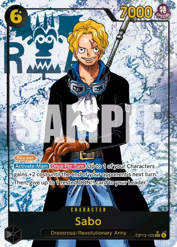 Sabo (Parallel) - Secret Rare - OP13-120