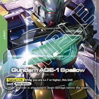 Gundam AGE-1 Spallow (R+) - GD02-023 - Rare+