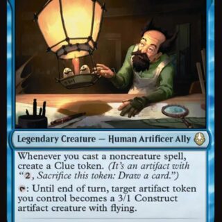 The Mechanist, Aerial Artisan (Foil) - Rare - #64 - Inglés