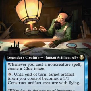 The Mechanist, Aerial Artisan (Extended Art) - Rare - #369 - Inglés