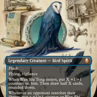 Wan Shi Tong, Librarian (Borderless) - Mythic - #320 - Inglés