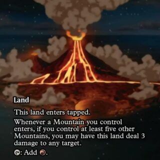 Volcano of Roku's Island - Valakut, the Molten Pinnacle - Mythic - #61 - Inglés