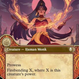 Firebending Student (Showcase) - Rare - #342 - Inglés