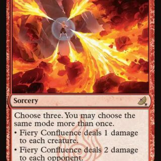 Fiery Confluence (Foil) - Rare - #165 - Inglés