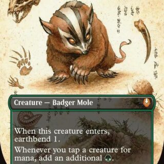 Badgermole Cub (Borderless) - Mythic - #326 - Inglés