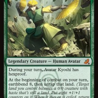 Avatar Kyoshi, Earthbender (Foil) - Mythic - #130 - Inglés