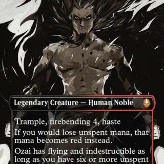 Ozai, the Phoenix King (Borderless) - Mythic - #311 - Inglés