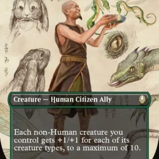 Diligent Zookeeper (Borderless) - Rare - #327 - Inglés