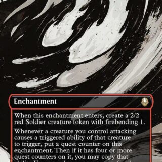 Firebender Ascension (Borderless) - Rare - #312 - Inglés