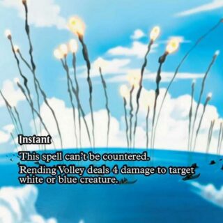 Rending Volley (Borderless) - Mythic - #34 - Inglés