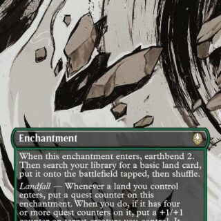 Earthbender Ascension (Borderless) - Rare - #307 - Inglés