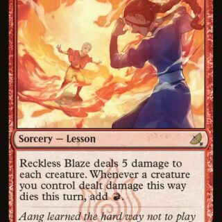 Reckless Blaze (Foil) - Rare - #124 - Inglés