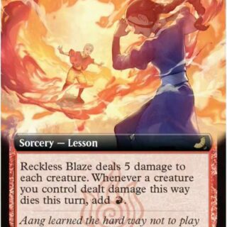 Reckless Blaze (Extended Art) - Rare - #197 - Inglés