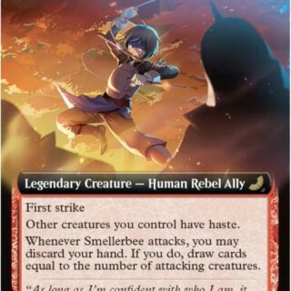 Smellerbee, Rebel Fighter (Extended Art) (Foil) - Rare - #198 - Inglés