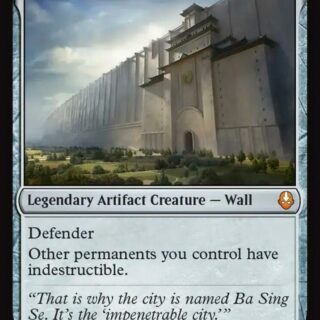 The Walls of Ba Sing Se (Foil) - Mythic - #261 - Inglés