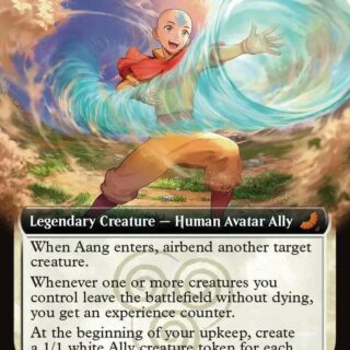 Aang, Airbending Master (Extended Art) - Mythic - #171 - Inglés