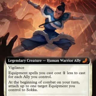 Sokka, Swordmaster (Extended Art) - Mythic - #174 - Inglés