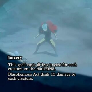 Blasphemous Act (Borderless) - Mythic - #26 - Inglés